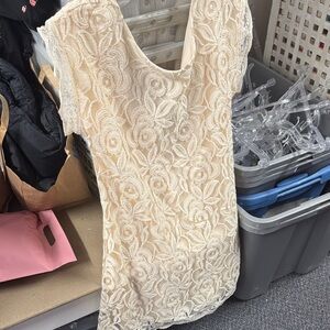 Fire Los Angeles lace dress M // 121724